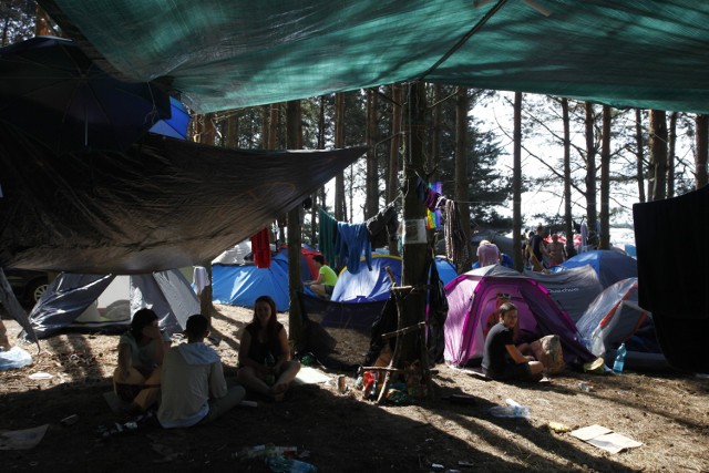 Przystanek Woodstock 2014: Pole namiotowe na pół miliona ludzi