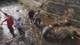 Kudowa-Zdrój: mieszkańcy posprzątali potok Klikawa