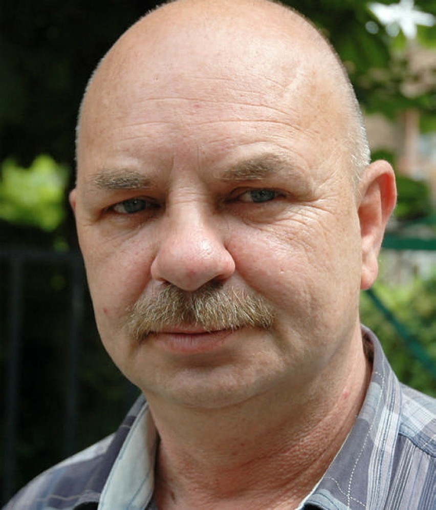 Robert Gawłowski, właściciel sznaucerów