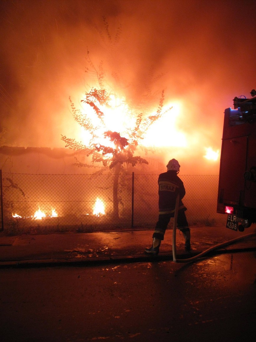 Pożar w Jantarze. Nie było ofiar