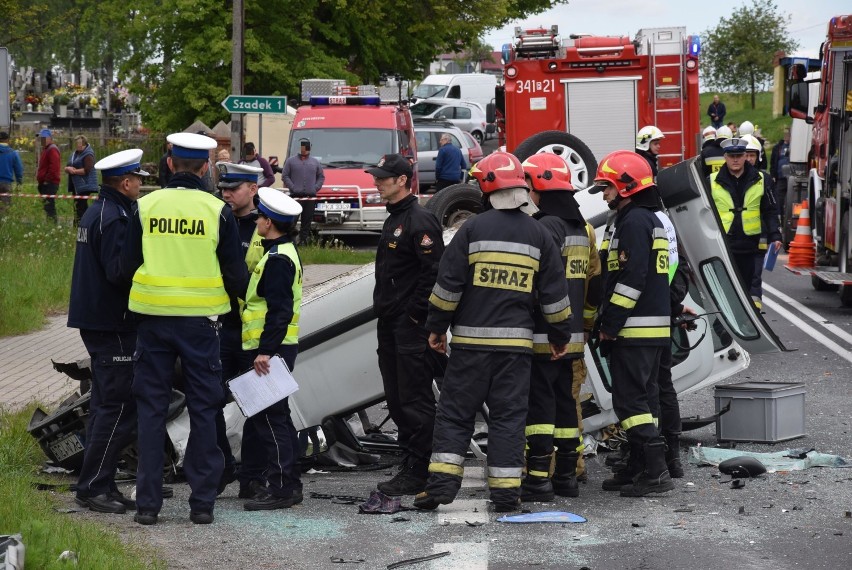 Wypadek w Pamięcinie pod Kaliszem