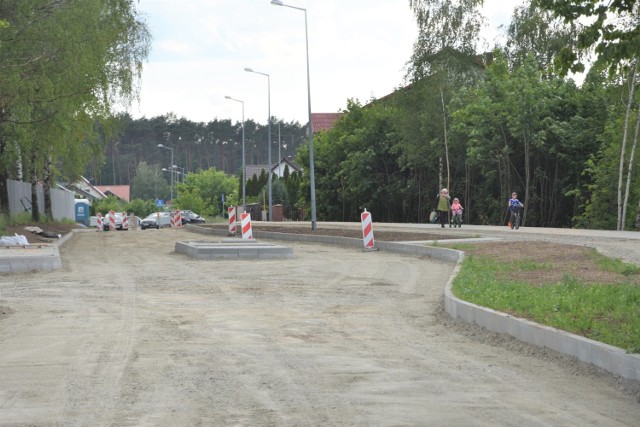 W rejonie SP nr 2 w Szubinie lada moment rozpocznie się kladzenie asfaltu