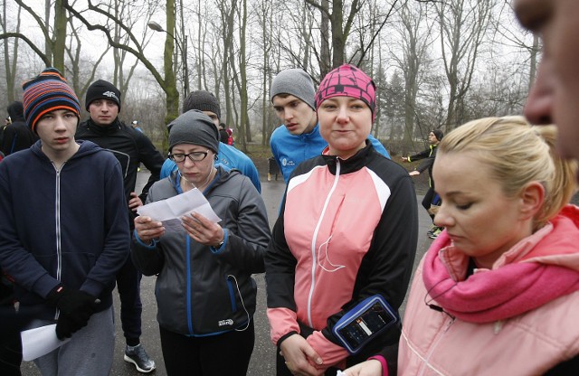 Parkrun Łódź. Bieg w parku Poniatowskiego - 12 marca 2016