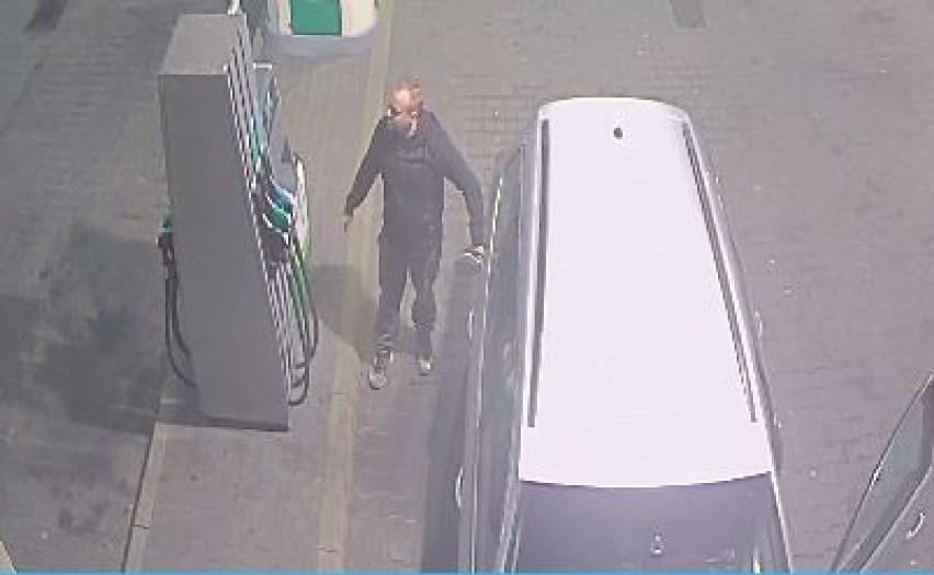 Nie zapłacił za benzynę i odjechał w kierunku Głogowa. Szuka go policja. ZDJĘCIA