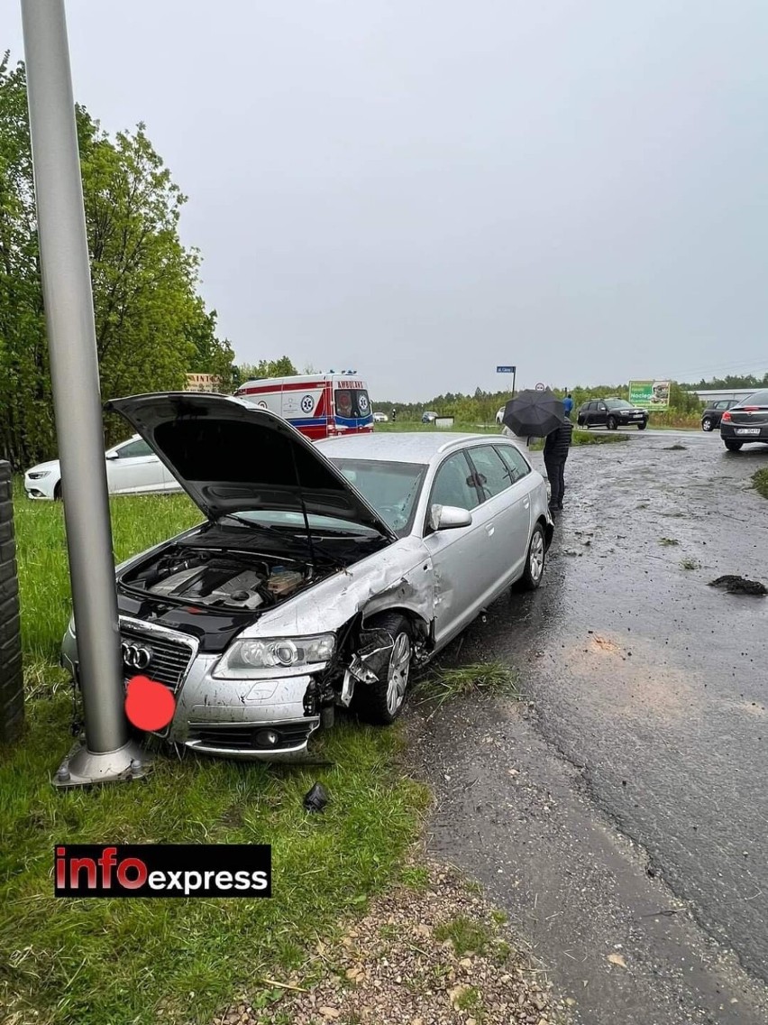 Wypadek na DK 43 między Częstochową a Kłobuckiem. Policja...