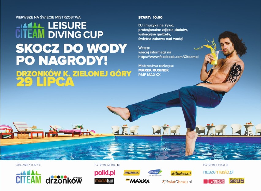Drzonków - pierwsze na świecie Mistrzostwa w Leisure Diving. Mamy dla Was bilety!