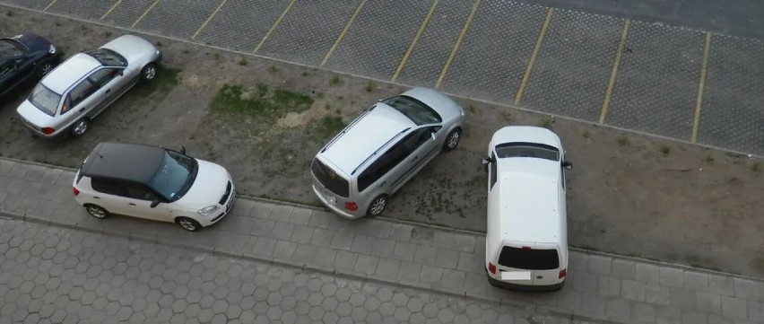 Tak parkują kierowcy w Namysłowie.