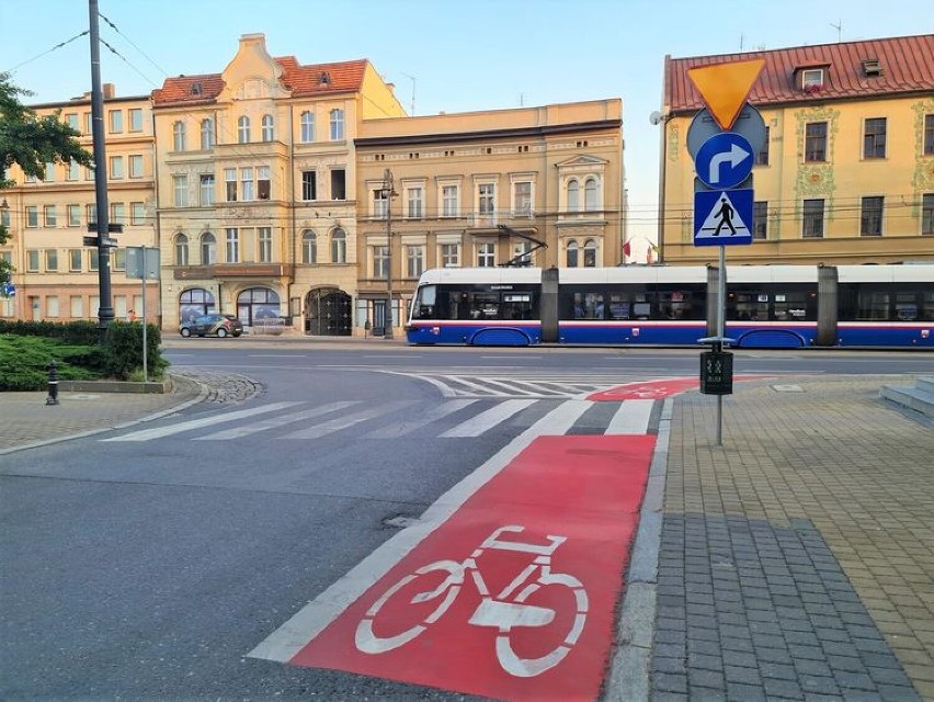 W Bydgoszczy powstała kolejna trasa dla rowerzystów. Kontrapas na ul. W. Bełzy już gotowy