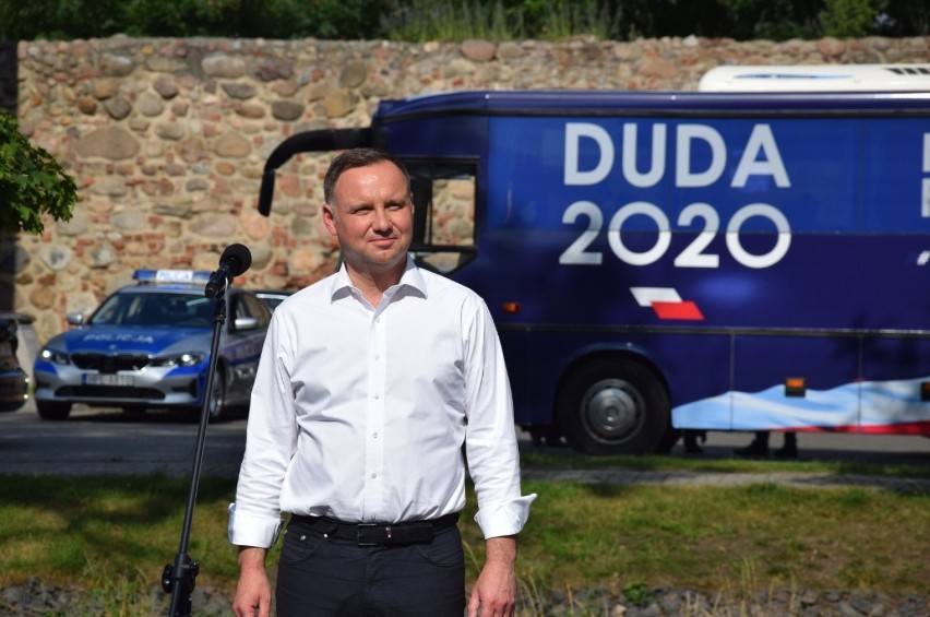 Andrzej Duda podczas wizyty w Bolesławcu mówił o „niemieckim...