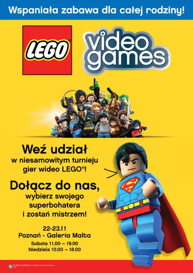 Lego Video Games w weekend w Galerii Malta