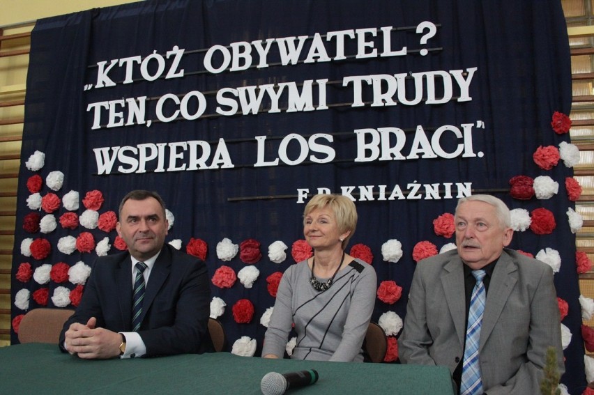 Minister Karpiński odwiedził puławską szkołę