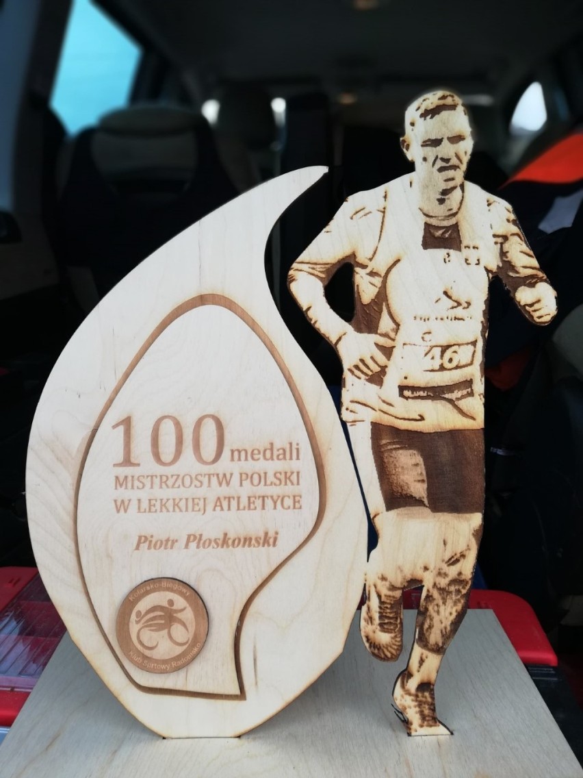KBKS Radomsko zorganizował benefis dla Piotra Płoskońskiego z okazji zdobycia 100 medali Mistrzostw Polski