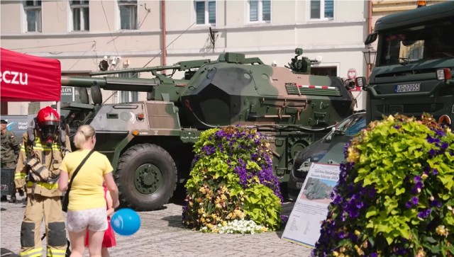 Tak było dziś (6 lipca) przy międzyrzeckim ratuszu