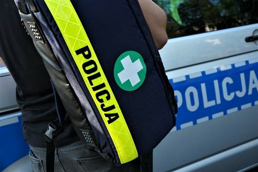Koszmarny wypadek w Czerwionce-Leszczynach. Kierowca motoroweru zmarł na miejscu. Droga zablokowana