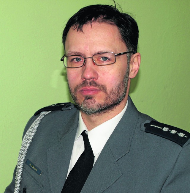 Aleksander Kikcio jest nowym szefem posterunku w Kołczygłowach