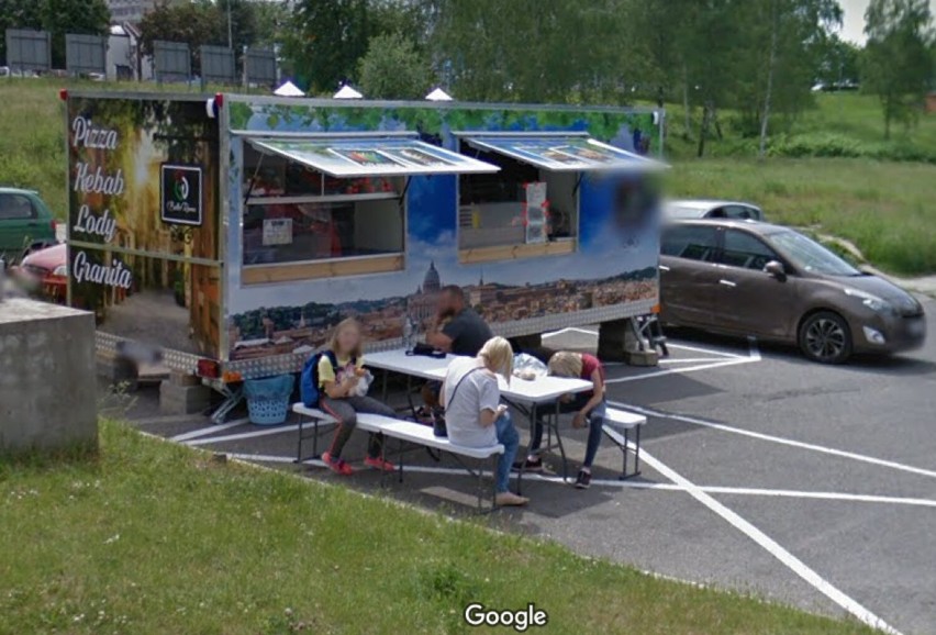 Przyłapani w Jastrzębiu-Zdroju przez kamerę Google Street View