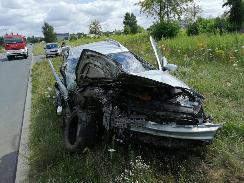 Wypadek drogowy w Wyszkowie