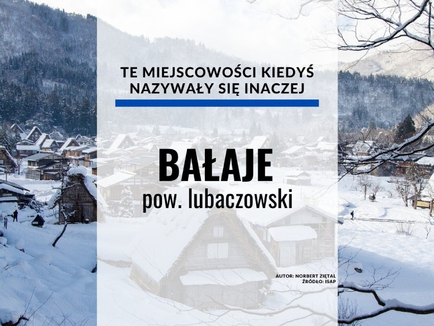 Bałaje, w gminie Lubaczów, w powiecie lubaczowskim, w latach...