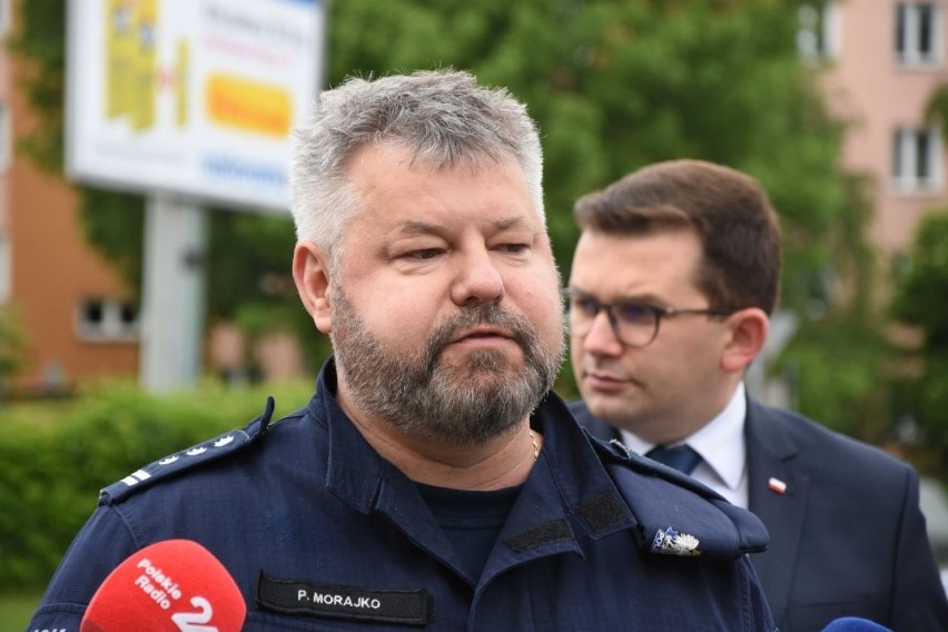 Zastępca komendanta wojewódzkiego Policji w Krakowie insp....