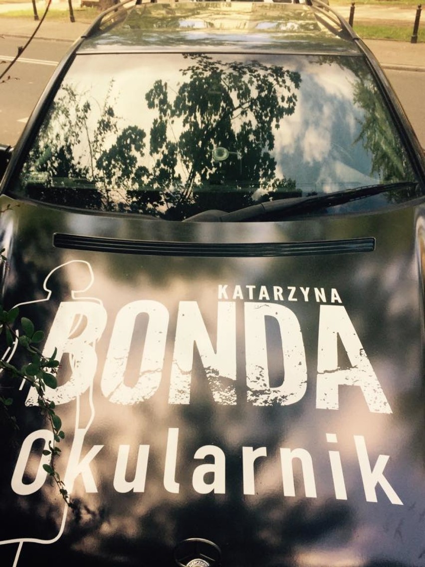 Katarzyna Bonda promuje powieść "Okularnik"