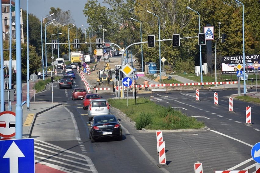 Przebudowa ulicy Leszczyńskiej w Legnicy [ZDJĘCIA]