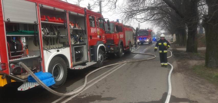 W niedzielę, 29 marca, przed południem wybuchł pożar w...