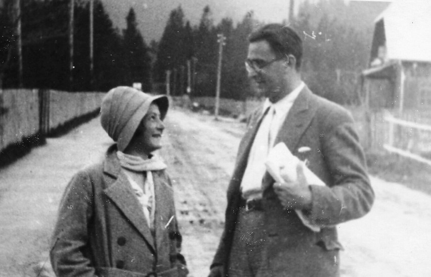 Ignacy Kurzyński z żoną Marią