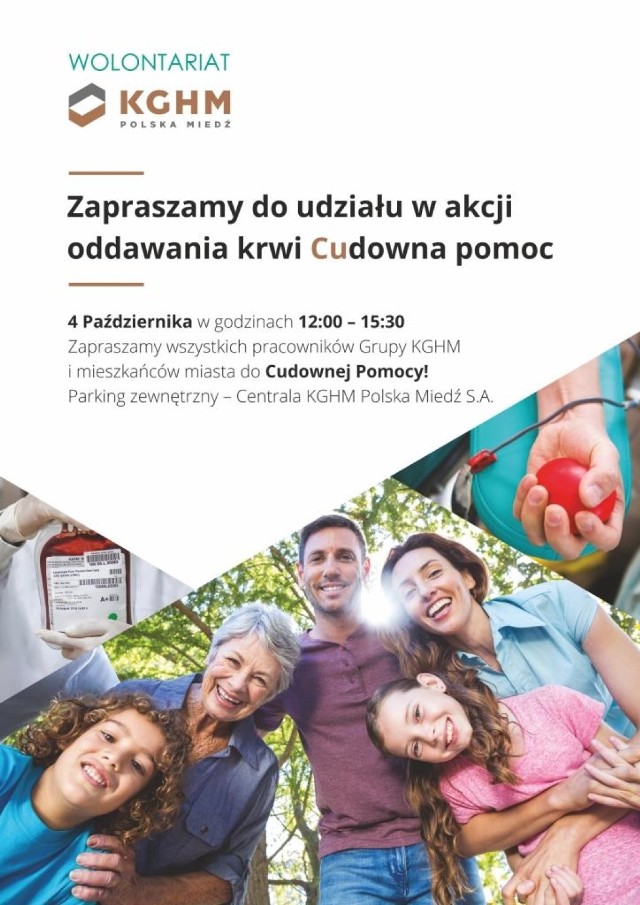 Polska Miedź oddaje krew. Przyłączysz się? Każdy może pomóc!