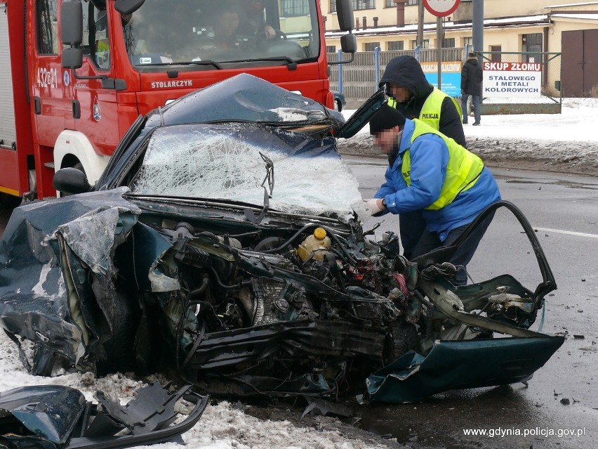 17 stycznia doszło do poważnego wypadku na ulicy Hutniczej w...