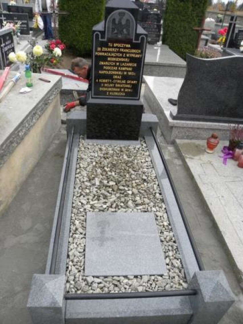  Nowy pomnik na cmentarzu w Kłobucku [FOTO]