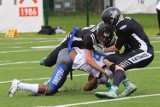 Derby Śląska Polskiej Futbol Ligi dla tyskich Sokołów. Tychy Falcons - Silesia Rebels Katowice 27:12 ZDJĘCIA Wreszcie z kibicami!