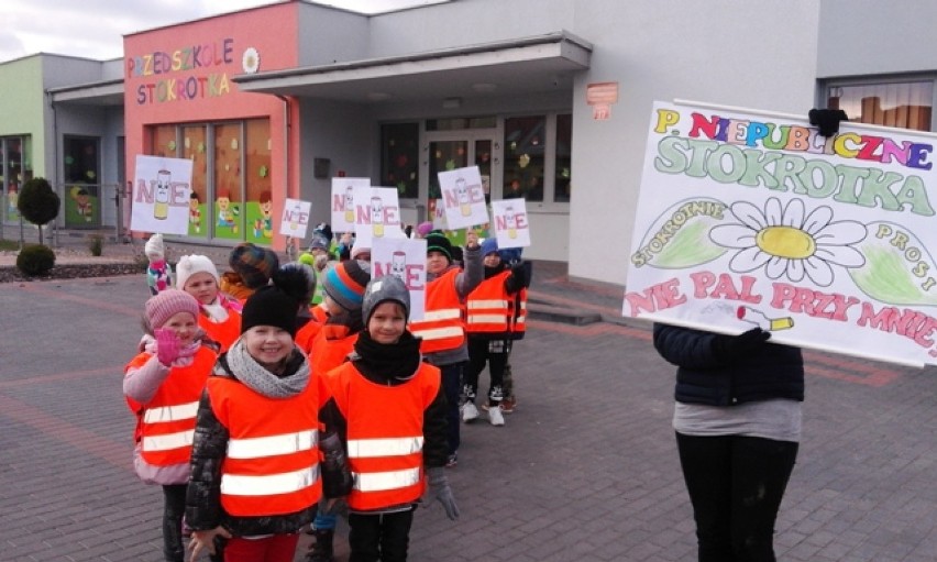 Przedszkolaki w marszu ulicami Kalisza