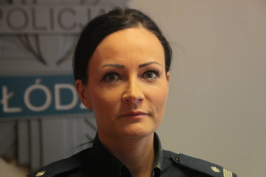 mł. insp. Joanna Kącka, rzecznik prasowy Komendanta...