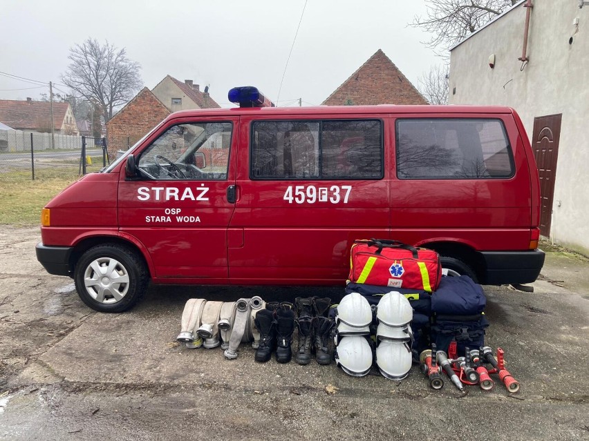 Strażacy z Żar zebrali sprzęt dla swoich kolegów na Ukrainie