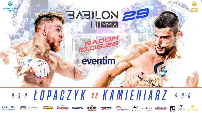 W piątek Babilon MMA w Radomiu. Sprawdź kto powalczy! Są jeszcze bilety! 