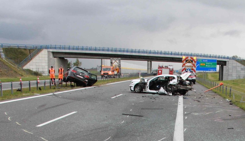 Szczegóły wypadku na A1 w powiecie chełmińskim