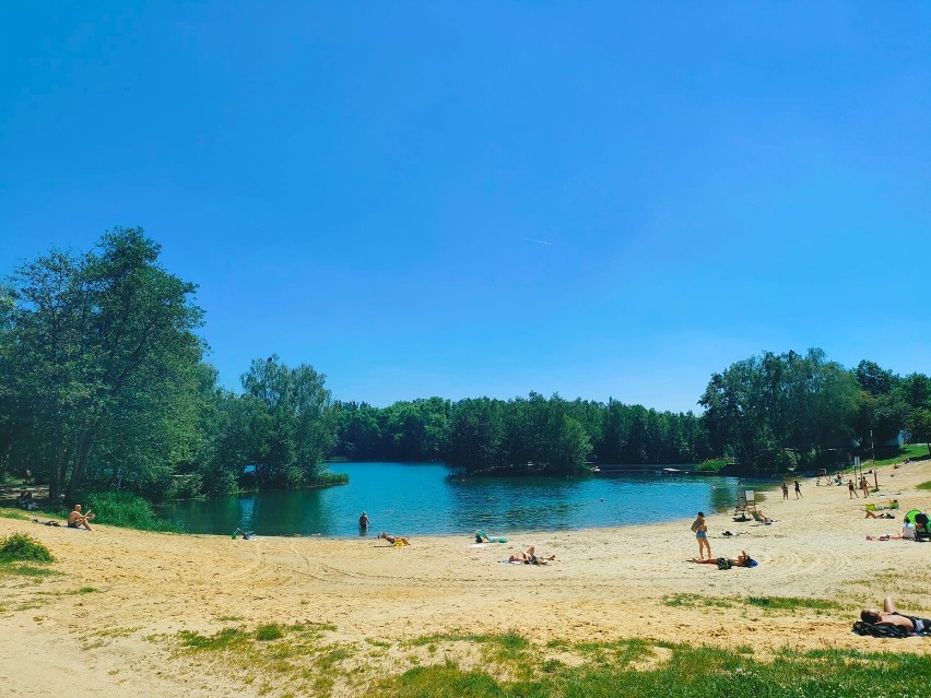 Plaża w Czechowicach poleca się na letni wypoczynek. Kiedy oficjalne otwarcie sezonu? Zobacz ZDJĘCIA