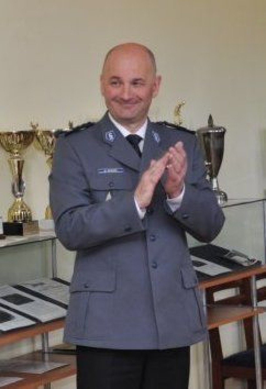 Komendant insp. Dariusz Dudzik