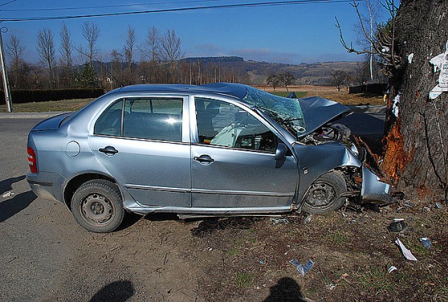 Wypadek w Bieździadce