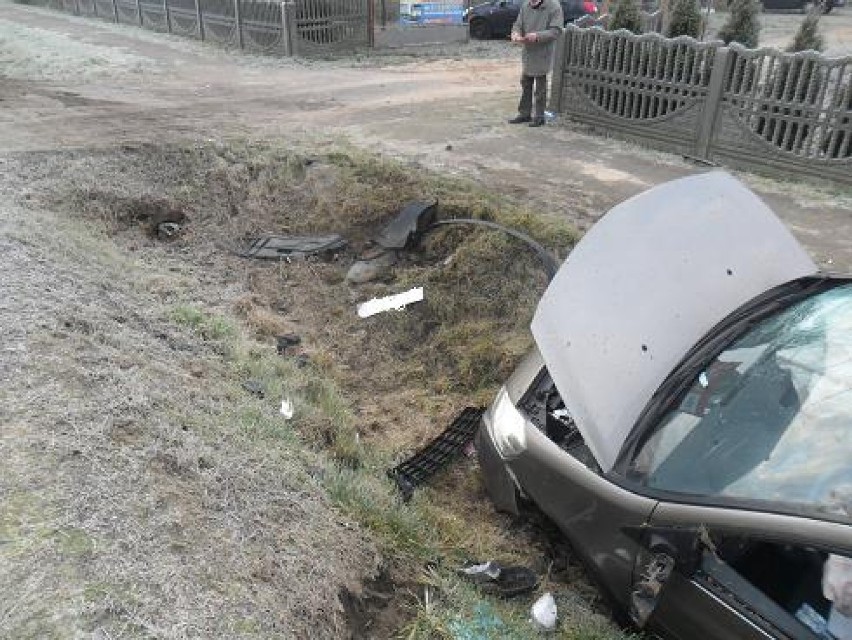 Wypadek w Łubowie [FOTO]