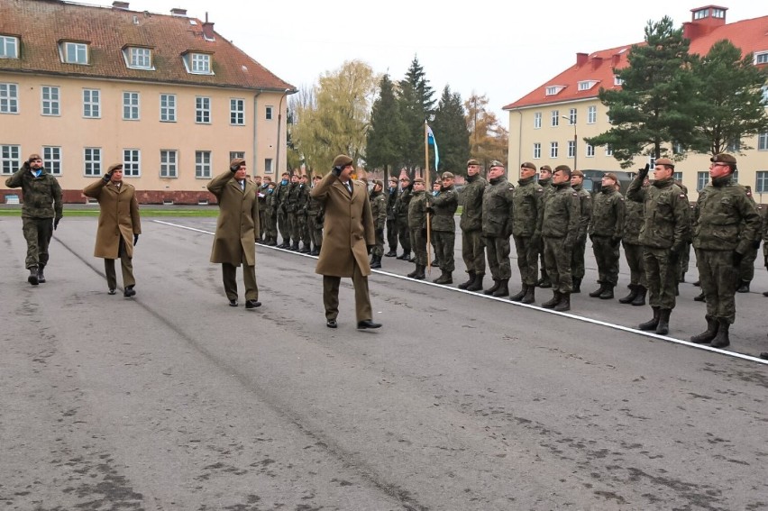 Nowy dowódca braniewskiego batalionu lekkiej piechoty