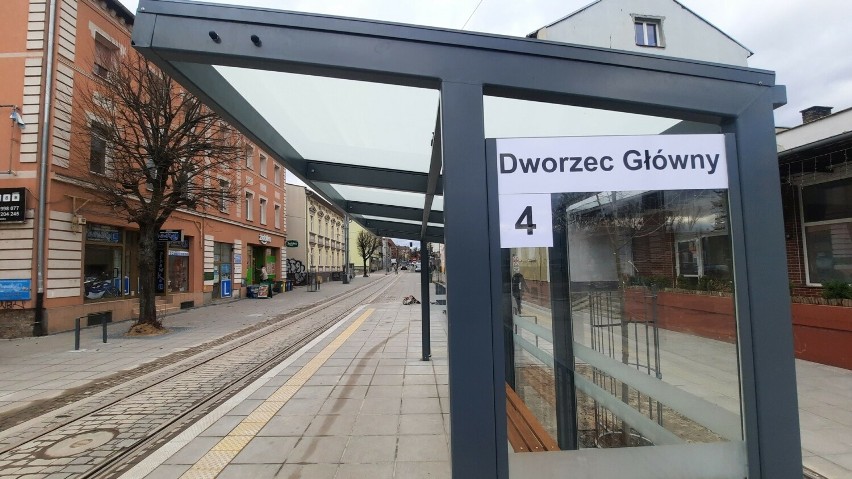 Przystanek tramwajowy na ul. Dworcowej jest już gotowy na...