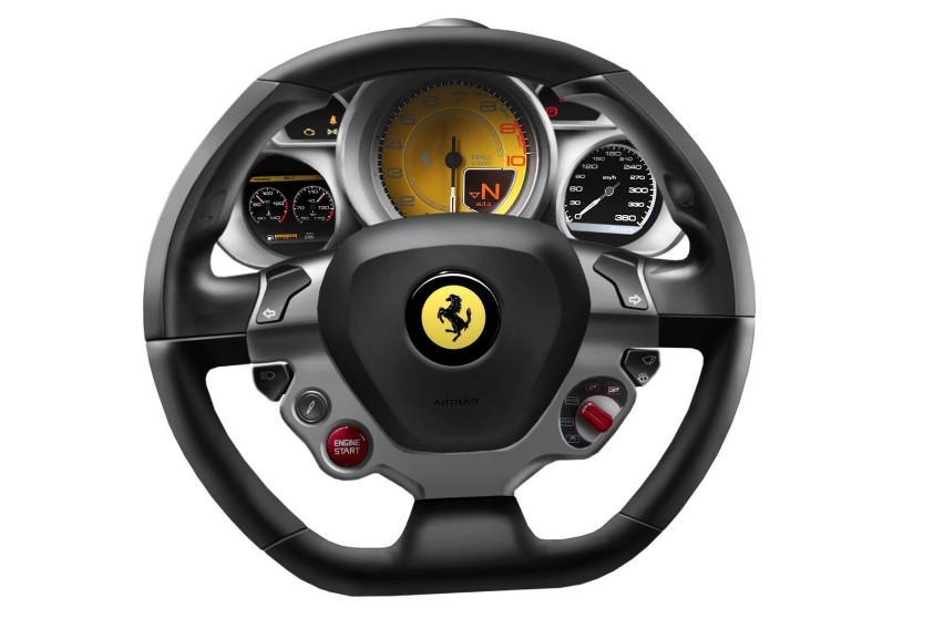 Projekt wnętrza następcy Ferrari 458 Italia.