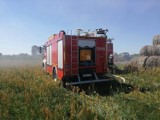 Pożar prasy rolniczej w Kaziopolu [ZDJĘCIA]  