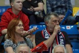 Kibice piłkarek ręcznych AWS Energa Szczypiorno Kalisz podczas meczu ze Startem Elbląg. ZDJĘCIA