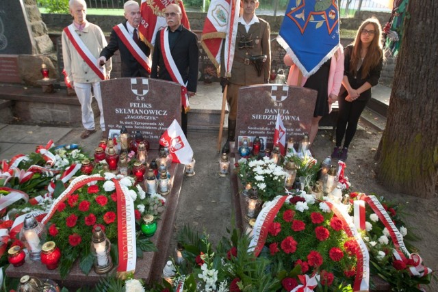 Obchody 72. rocznicy śmierci polskich bohaterów Danuty Siedzikówny „Inki” oraz Feliksa Selmanowicza „Zagończyka” w Gdańsku