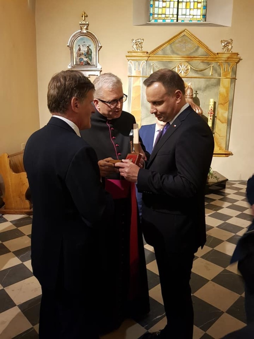 Prezydent odwiedził Bazylikę Mniejszą w Krotoszynie - 24.06.2019