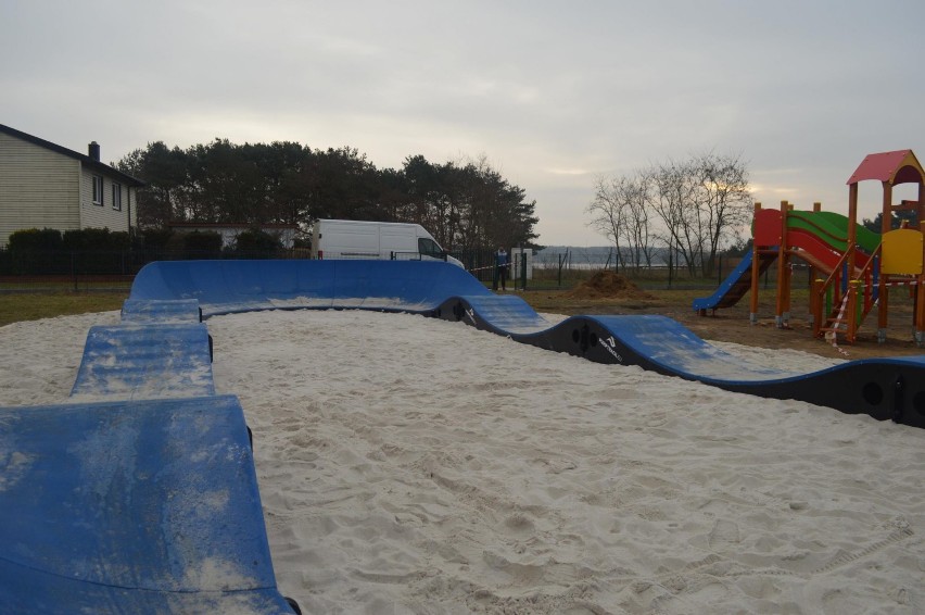 Pumptrack w Barkowicach nad Zalewem Sulejowskim