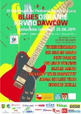 III Ogólnopolski Festiwal Muzyki i Życia. Bluesobranie krwiodawców Kożuchów 2011