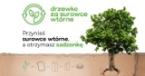 Akcja ekologiczna "Drzewko za surowce wtórne" w Limanowej. Przynieś surowce wtórne i odbierz sadzonki roślin